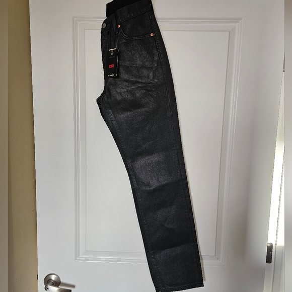 ❗️SALE❗️NWT! Levi's® Premium501® WAX COATED WOMEN'S JEANS 24/32 - Picture 2 of 4